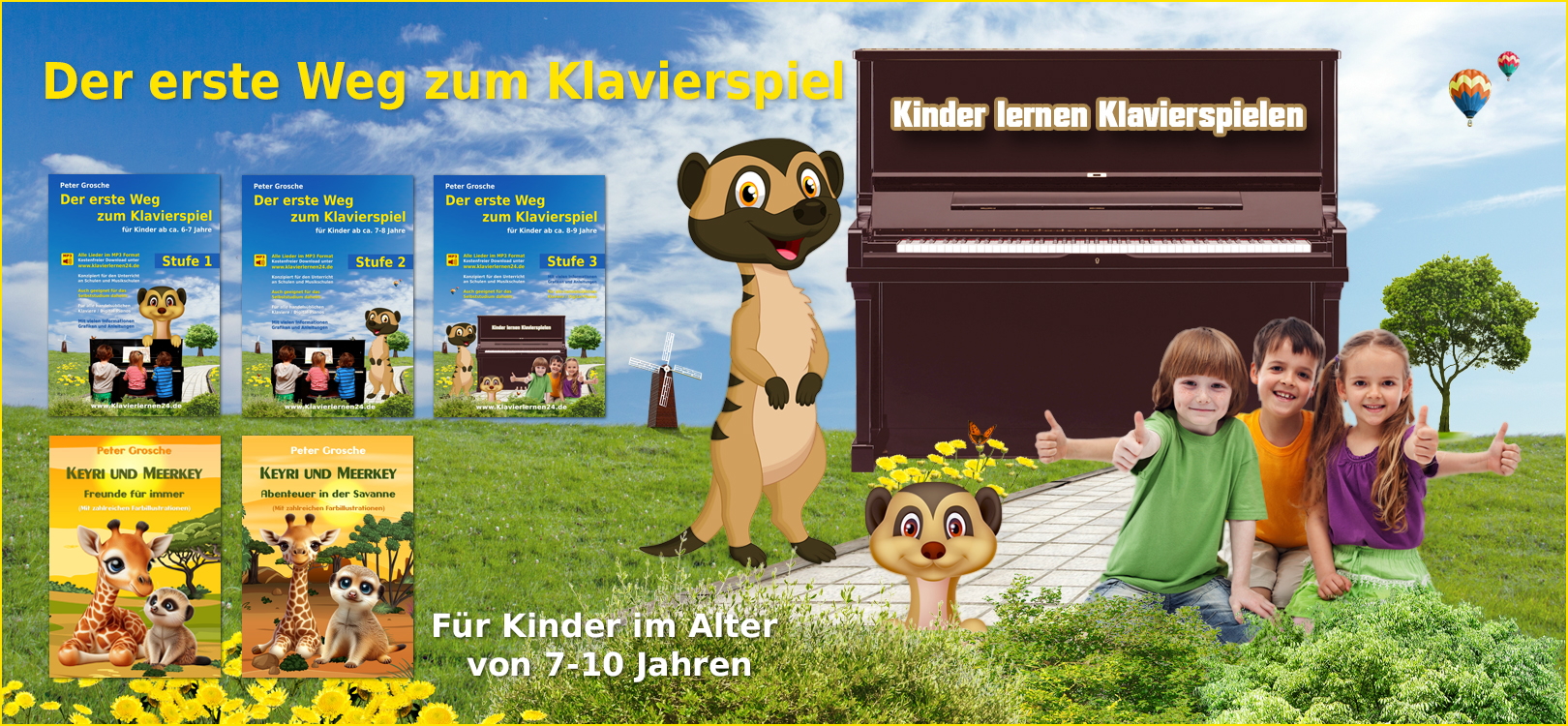 Der erste Weg zum Klavierspiel - Die Bestseller-Serie fr Kinder ab 6 Jahre